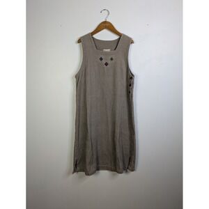 90s Corduroy Overall Dress M Layering School Girl